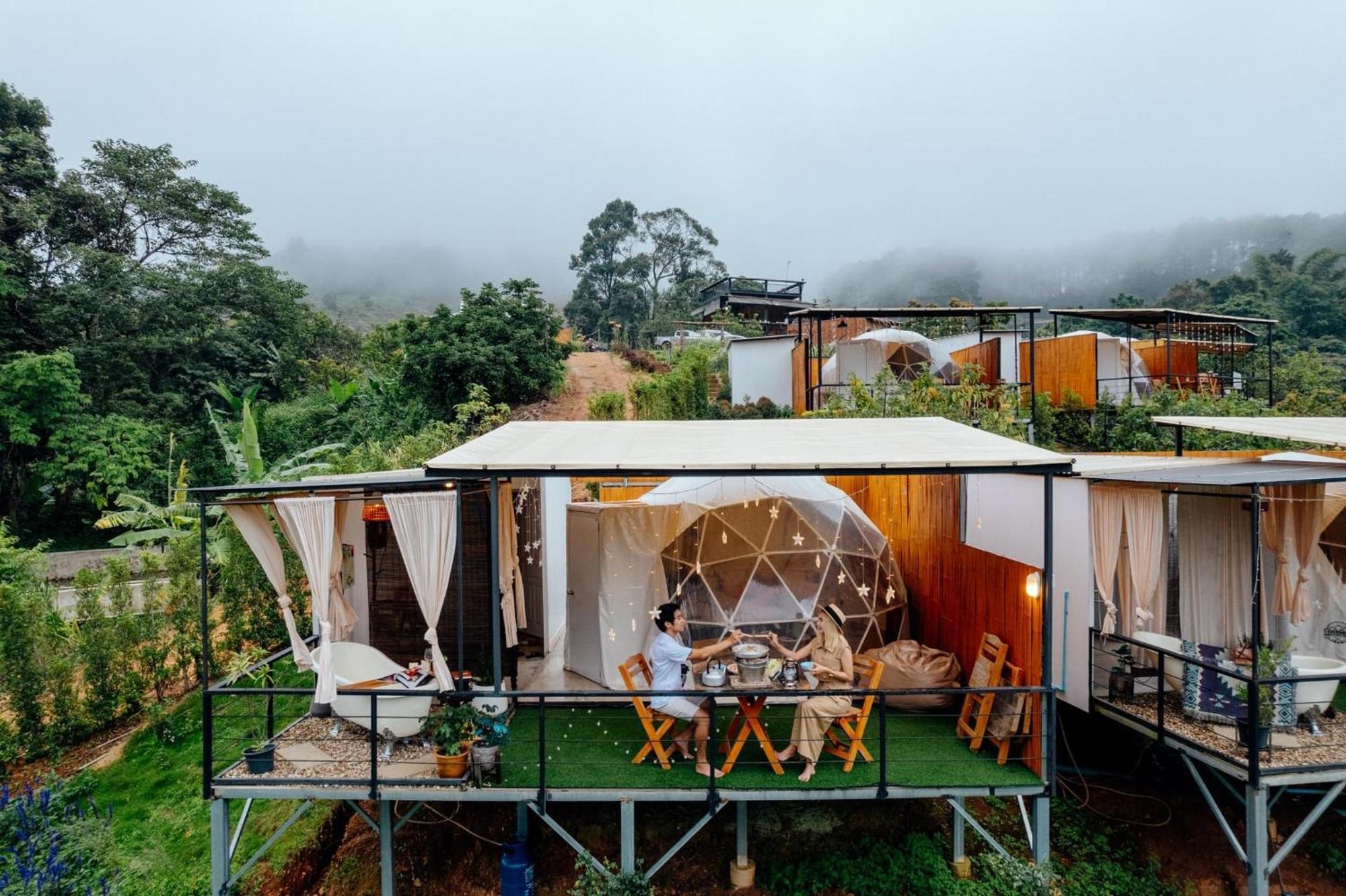 Phu Morinn Camping ม่อนแจ่ม Mon Jam 外观 照片